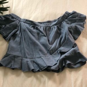 BCBGMAXAZRIA CROP TOP